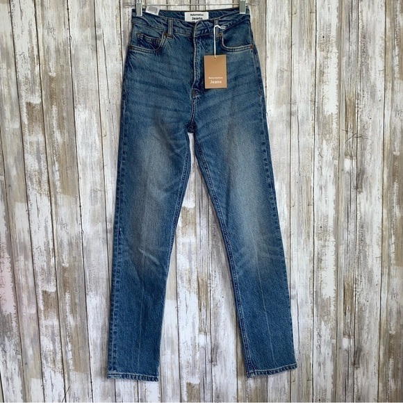 Reformation Liza Ultra High Rise Straight Jeans $148 - Picture 2 of 12